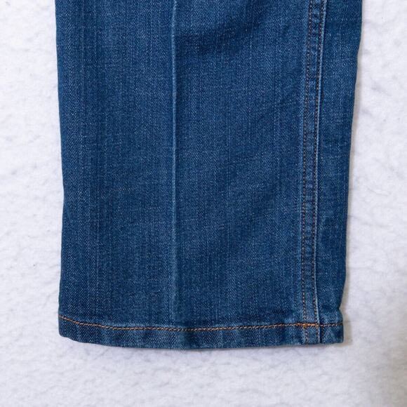 Jones NY Jeans Womens 12 - 32x28 Today Jean Straight Med Blue Wash Denim *READ - Picture 5 of 10